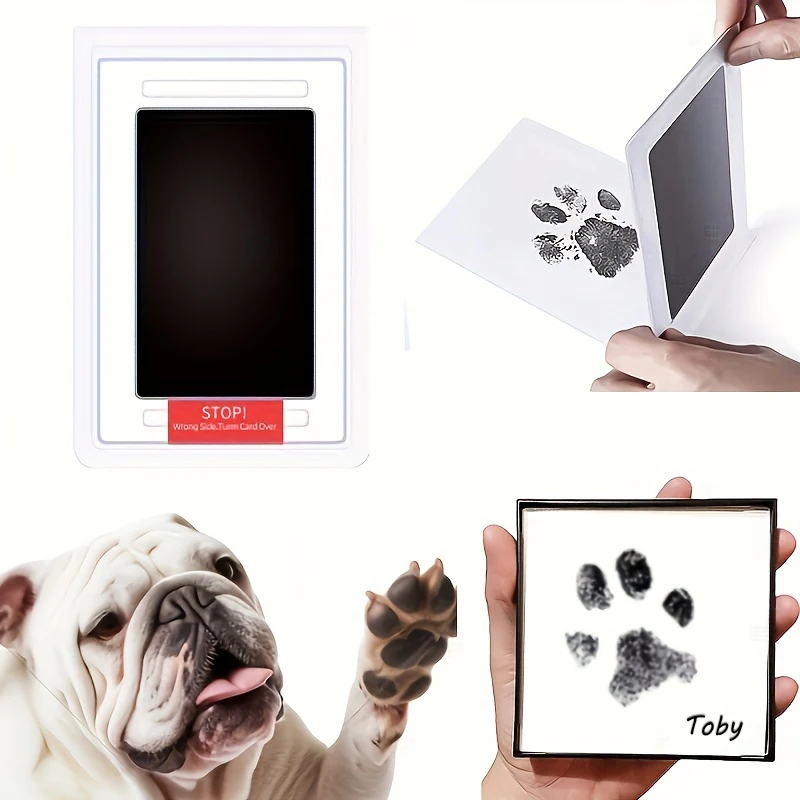Footprint Ink Kit - DIY Hand Footprint Kit Tintenpads Fotorahmen