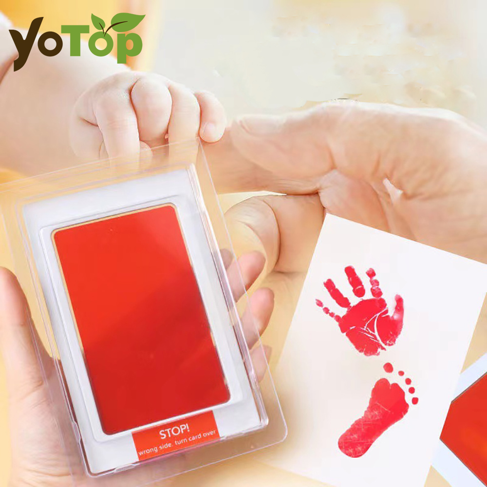 Footprint Ink Kit - Große ungiftige Baby Handabdruck Fußabdruck Impressum