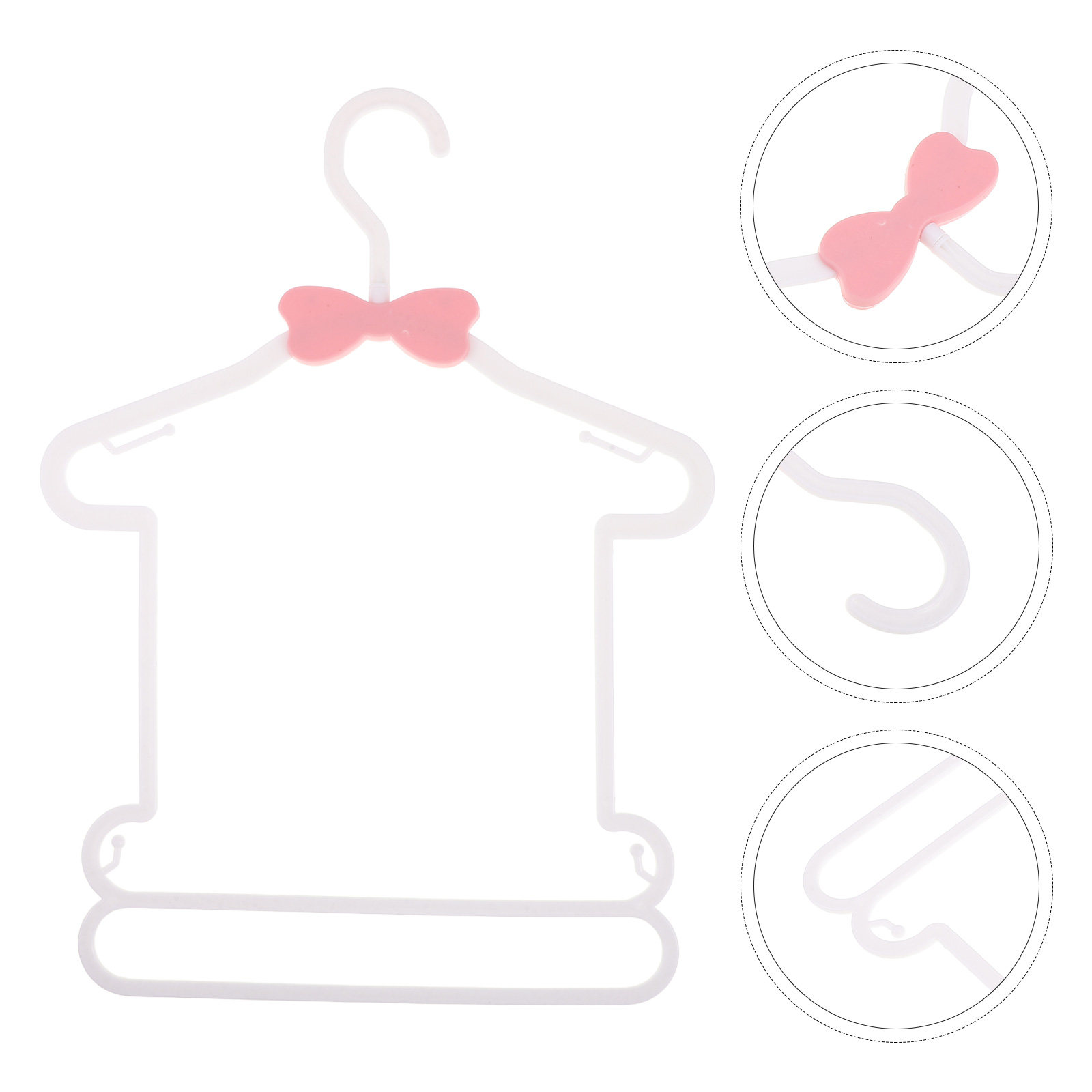 Baby Nursery Hooks - 8 Stück Baby-Strampler-Kleiderbügel, rutschfeste Kleiderbügel für