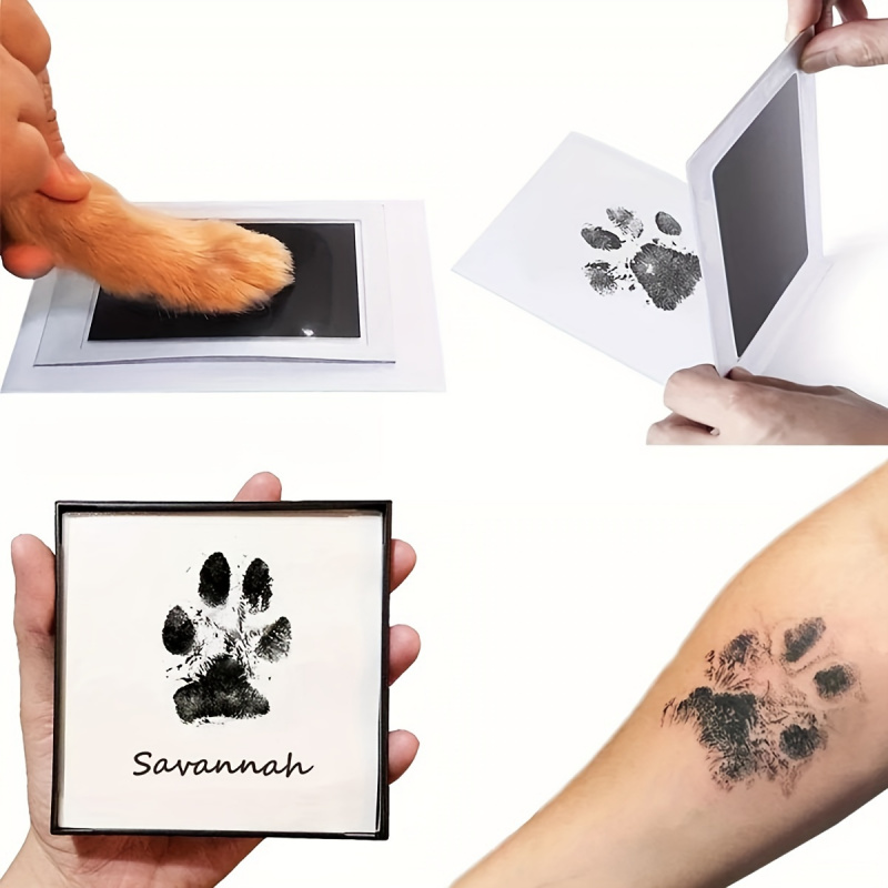 Footprint Ink Kit - Pet Paw Print Andenken Kit –
