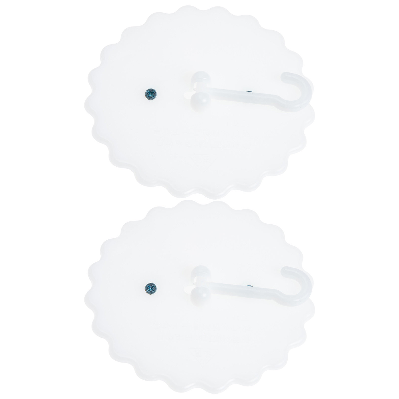 Baby Nursery Hooks - 2er-Set Saugnapfhaken für Babybett-Halterung, Deckenmontage, Netzhalterung,