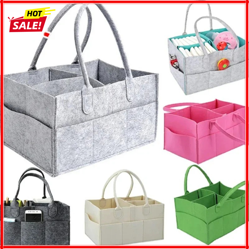 Baby Nursery Essentials - Baby-Windeltasche, Organizer, tragbare Aufbewahrungstasche, Wickeltisch- und