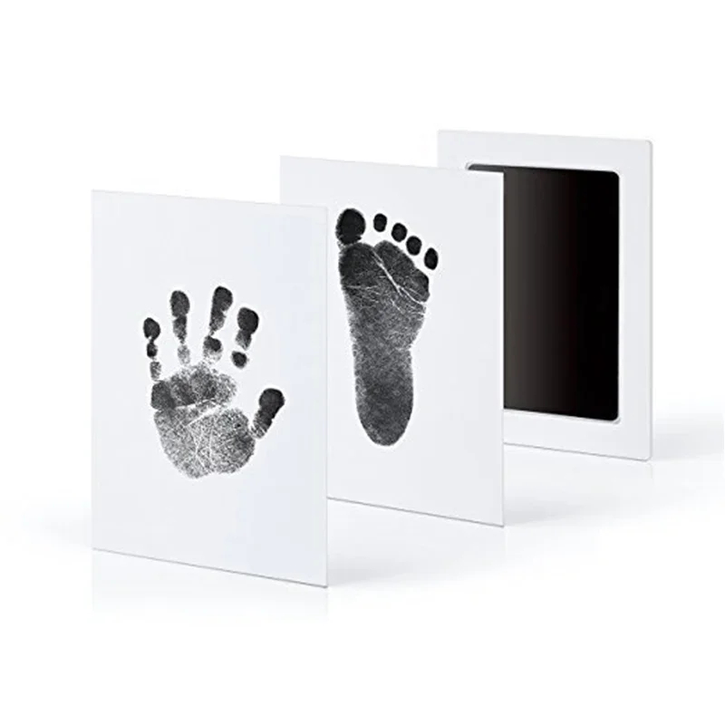 Footprint Ink Kit - 1/2 Stück sichere, ungiftige Baby-Fußabdruck- und
