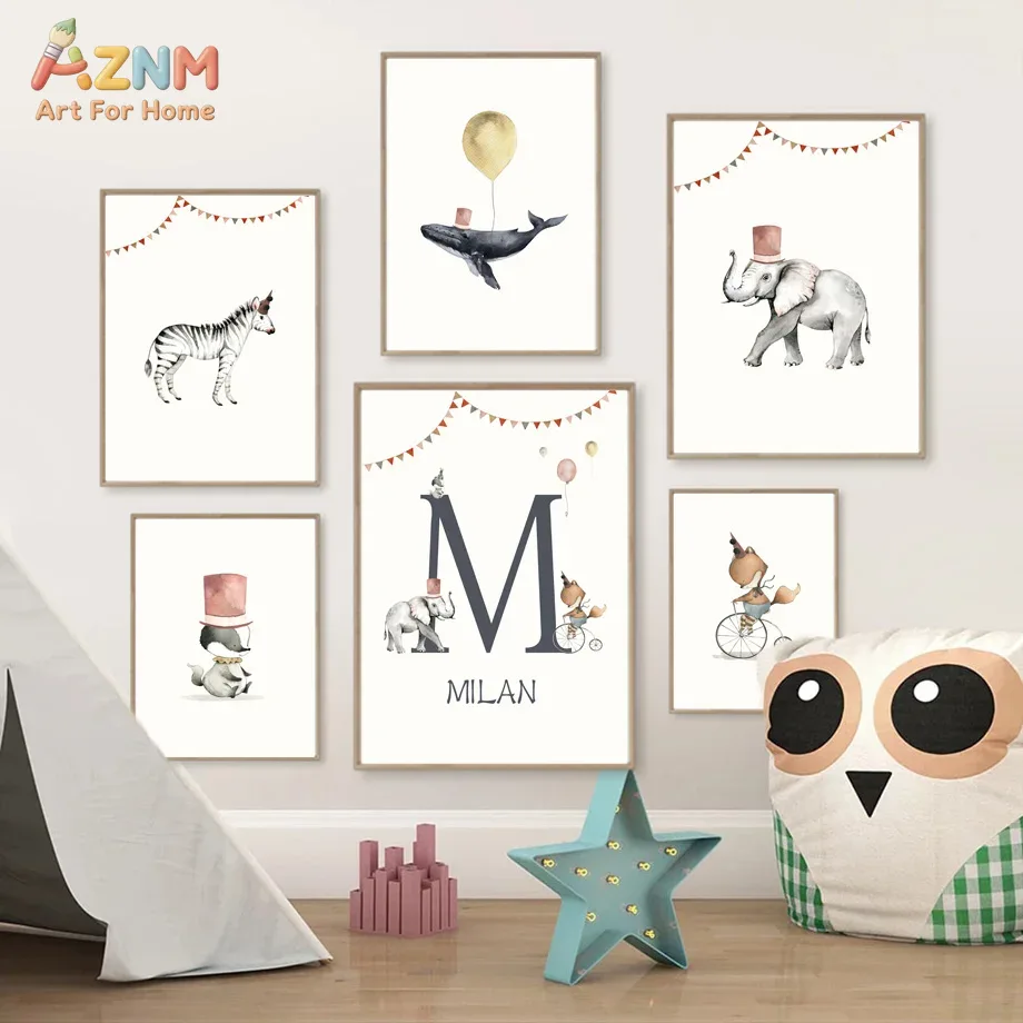 AZNM Rahmenloses Leinwandposte – Baby Name Wall Art Bewertung und Preis