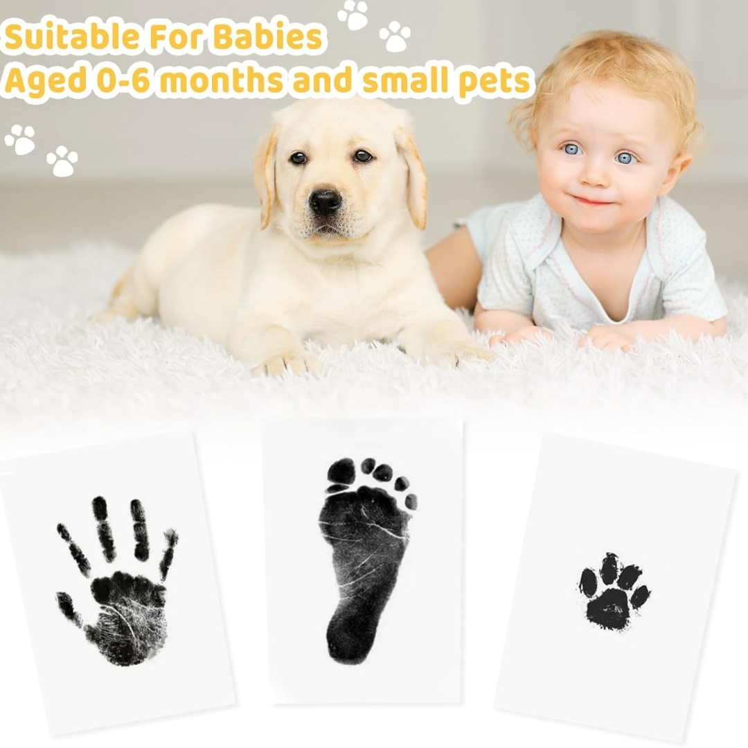 Baby-Handabdruck- und Fußabdru – Footprint Ink Kit Bewertung und Preis