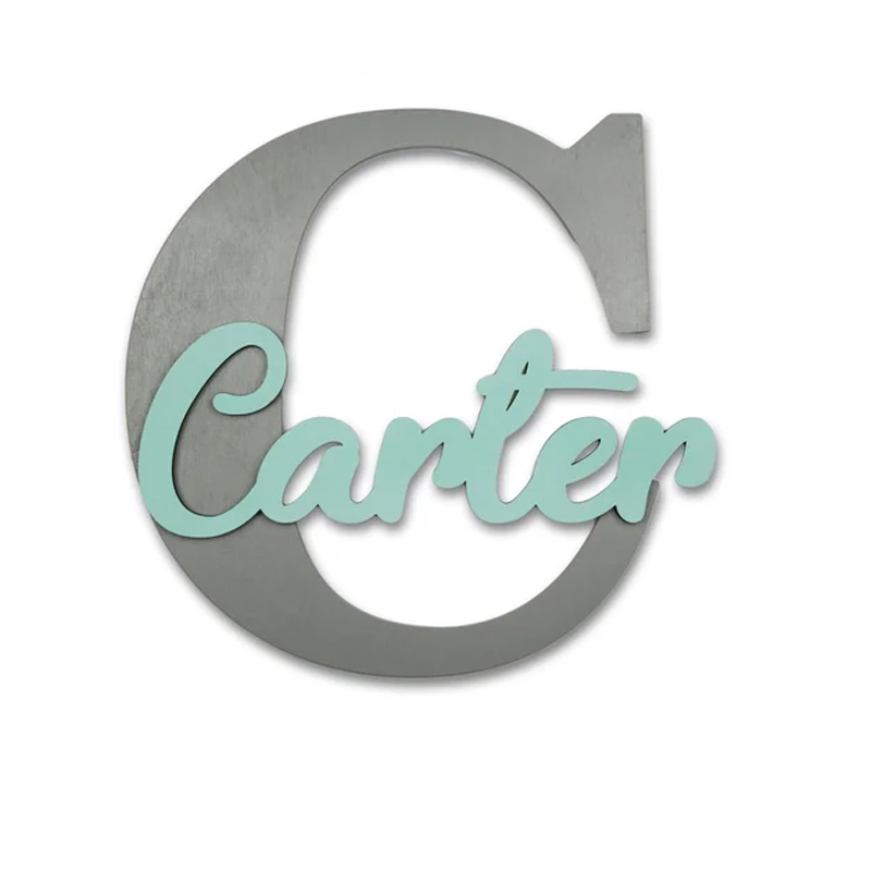 Holzbuchstaben, Wandbehangbuch – Baby Nursery Name Letters Bewertung und Preis