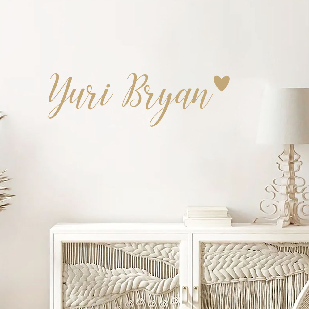 1pc Kreative Angepasst Name Li – Baby Name Wall Art Bewertung und Preis