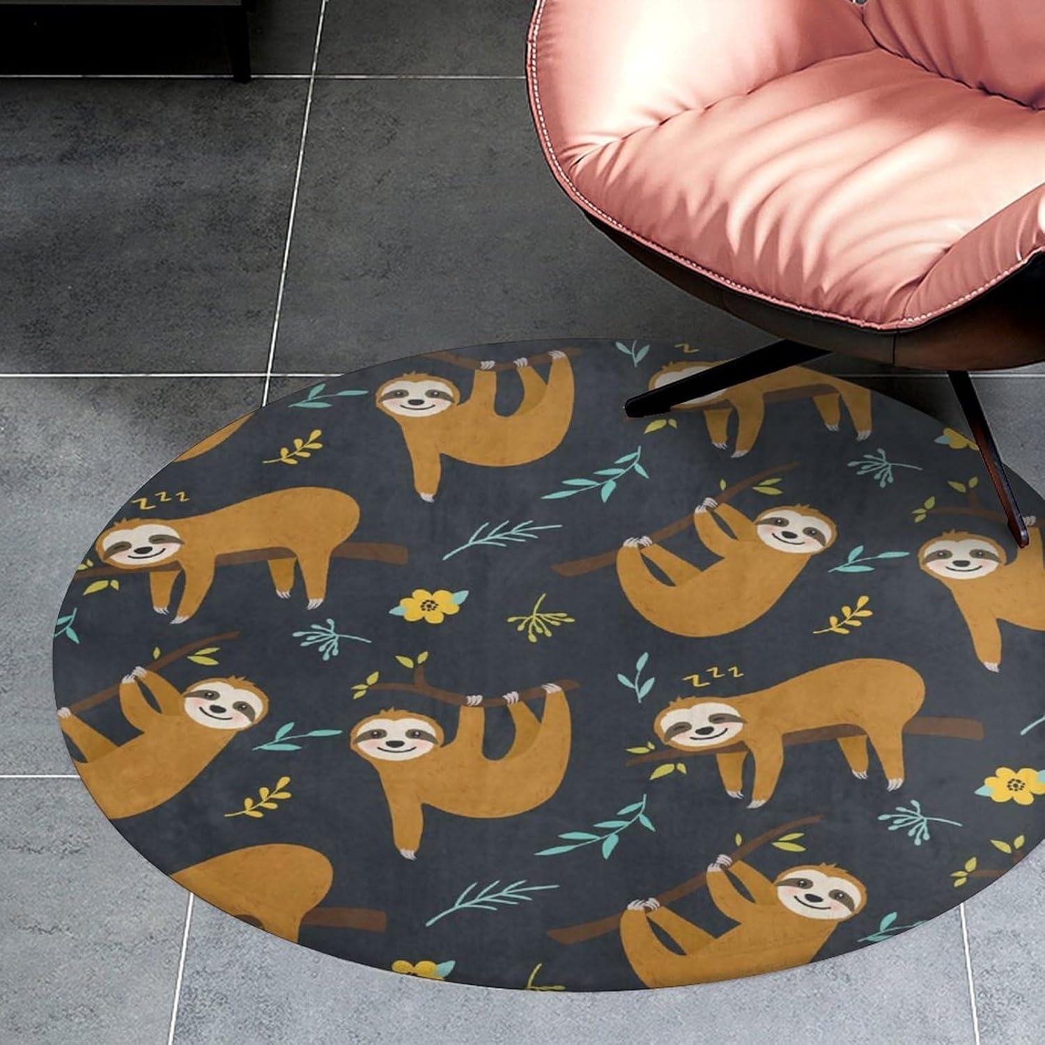 Niedliches Faultier-Dschungelm – Baby Nursery Jungle Rug Bewertung und Preis