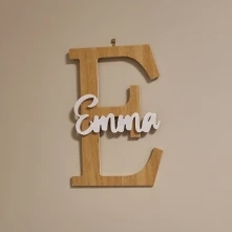 Benutzerdefiniertes Namensschi – Baby Nursery Name Letters Bewertung und Preis