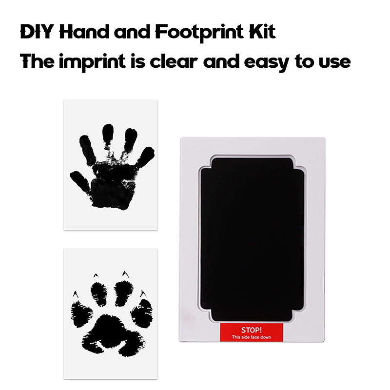 Ungiftiges Baby Hand- und Fußa – Footprint Ink Kit Bewertung und Preis