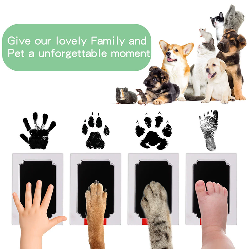 Ungiftiges Baby Hand- und Fußa – Footprint Ink Kit Bewertung und Preis
