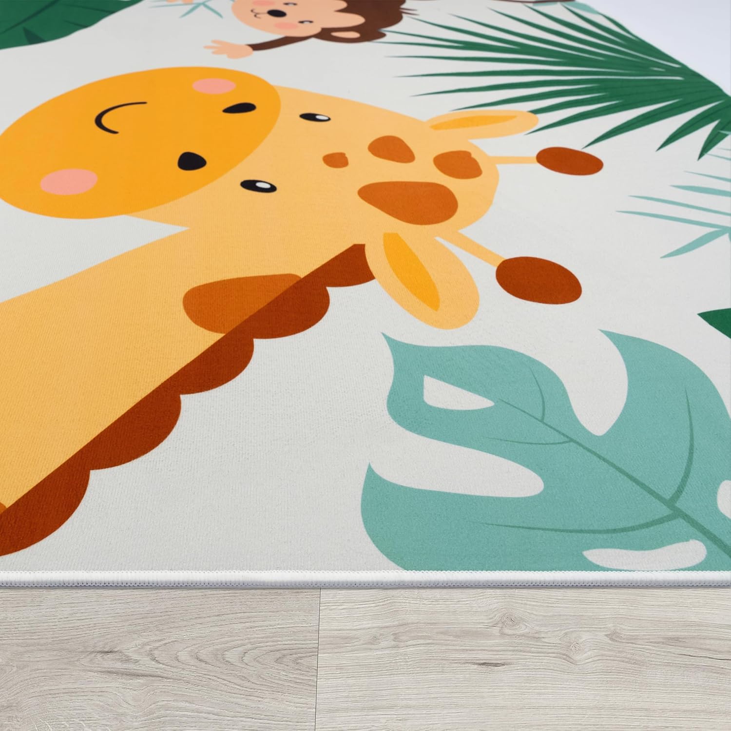 Weiche Runde Spielmatte mit Ds – Baby Nursery Jungle Rug Bewertung und Preis
