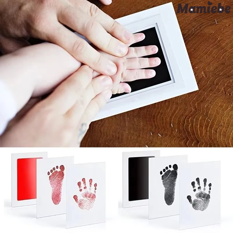 Ungiftiges Baby-Handabdruck-Se – Footprint Ink Kit Bewertung und Preis