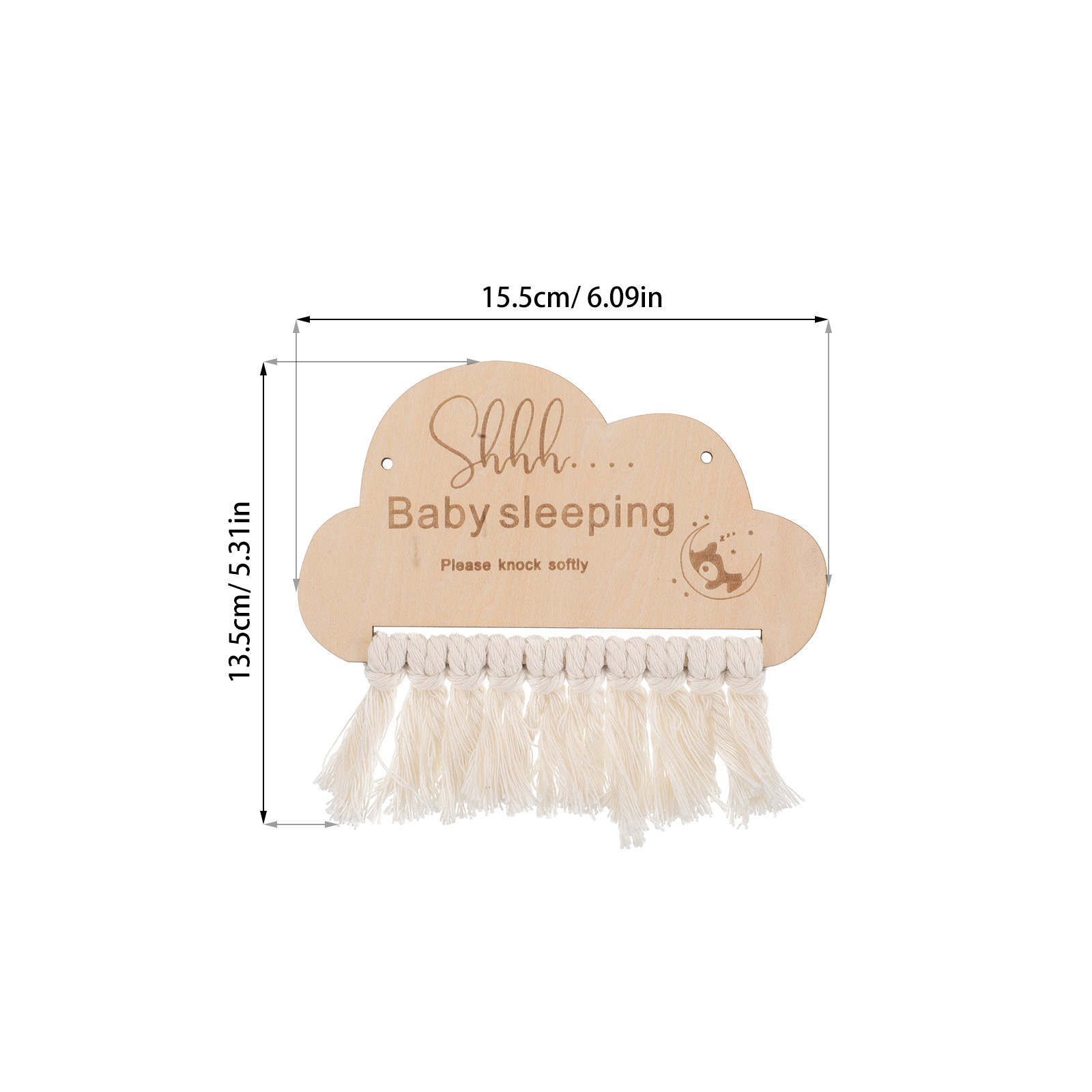 Holz-Babyschlaf-Schild Türhäng – Baby Nursery Essentials Bewertung und Preis