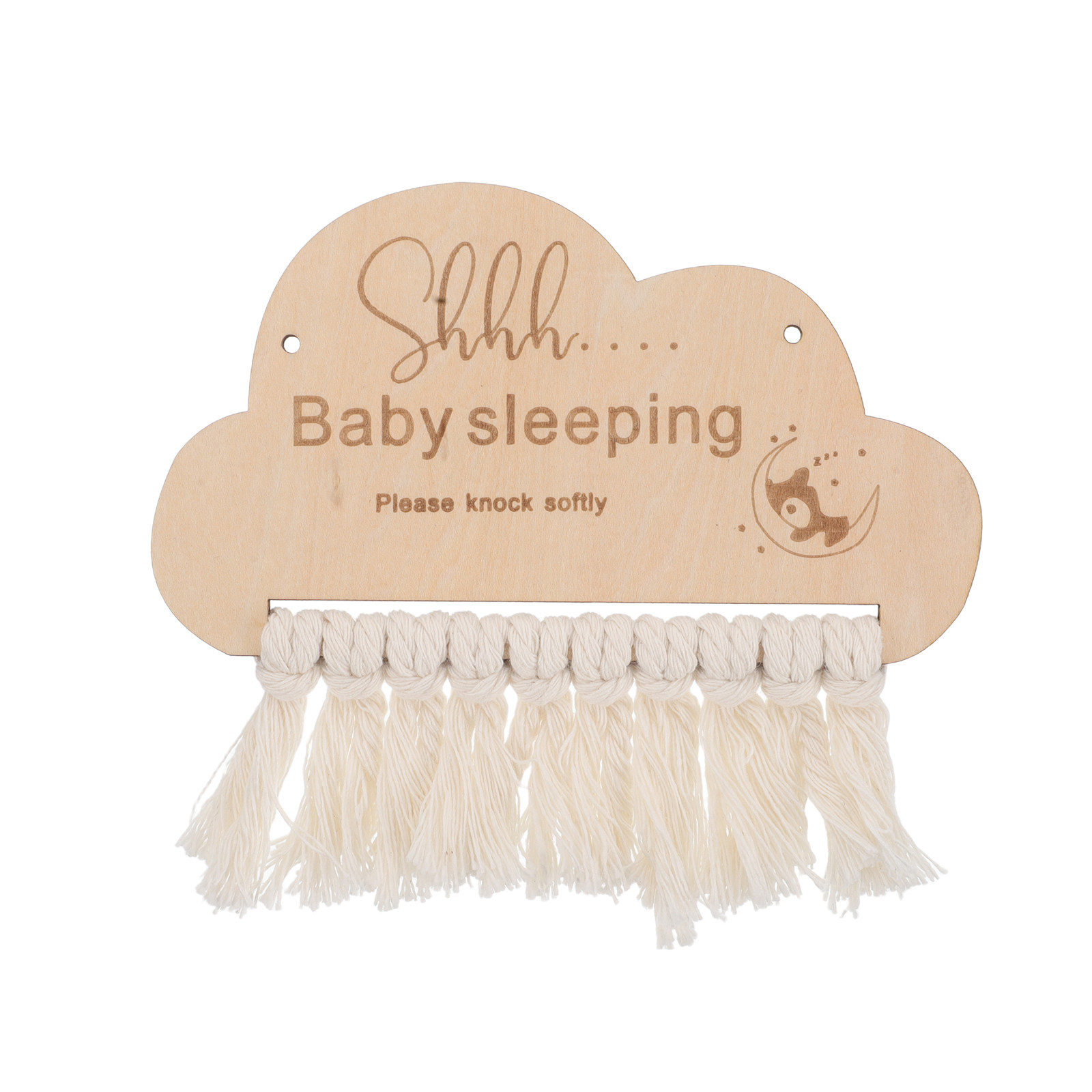 Holz-Babyschlaf-Schild Türhäng – Baby Nursery Essentials Bewertung und Preis
