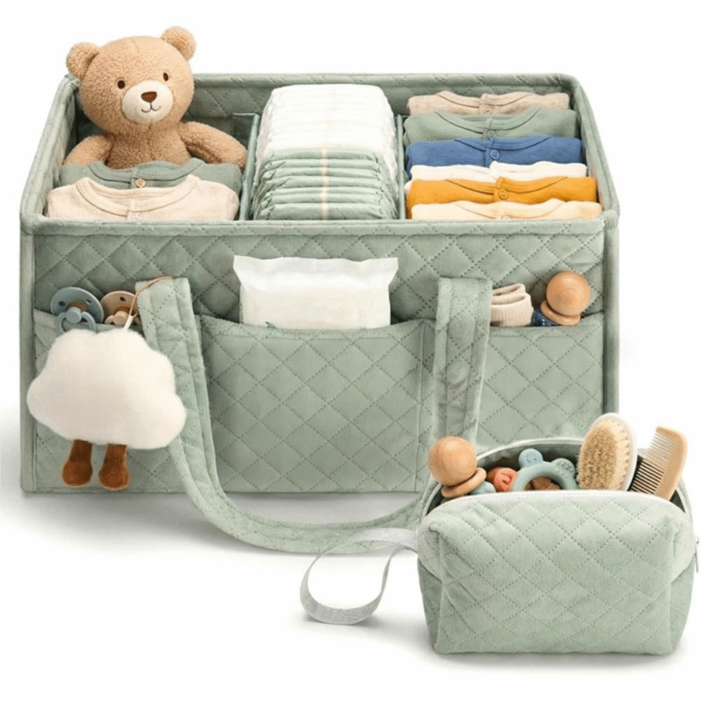 Großer Windel-Organizer mit Ta – Baby Nursery Essentials Bewertung und Preis