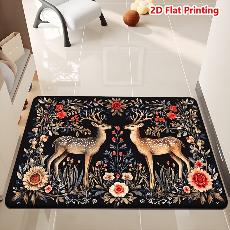 Safari-Tiere Fußmatte Elefant  – Baby Nursery Jungle Rug Bewertung und Preis