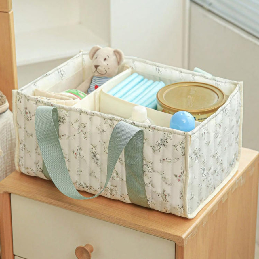 Blumenmuster Windel-Organizer, – Baby Nursery Essentials Bewertung und Preis