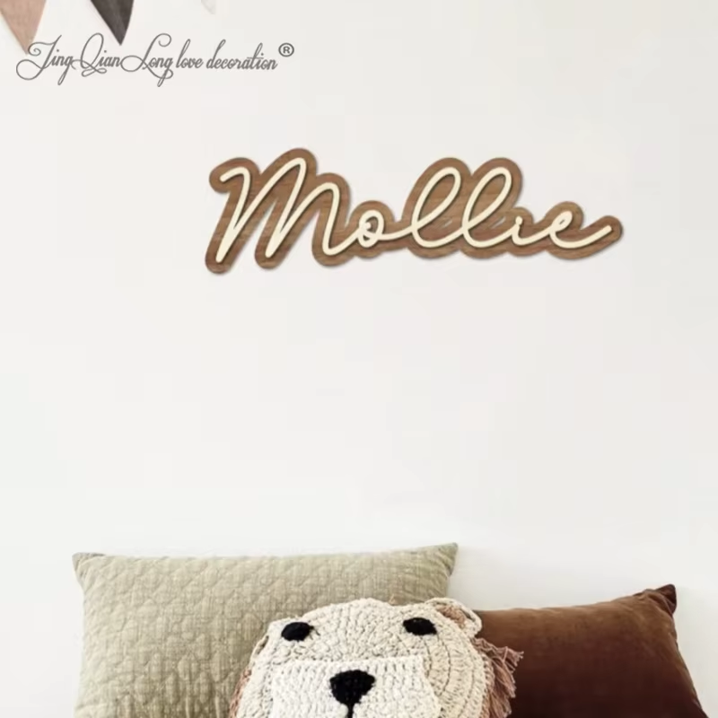 Personalisiertes Namensschild  – Baby Nursery Name Letters Bewertung und Preis