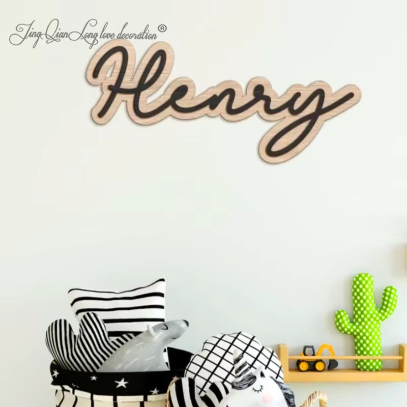 Personalisiertes Namensschild  – Baby Nursery Name Letters Bewertung und Preis