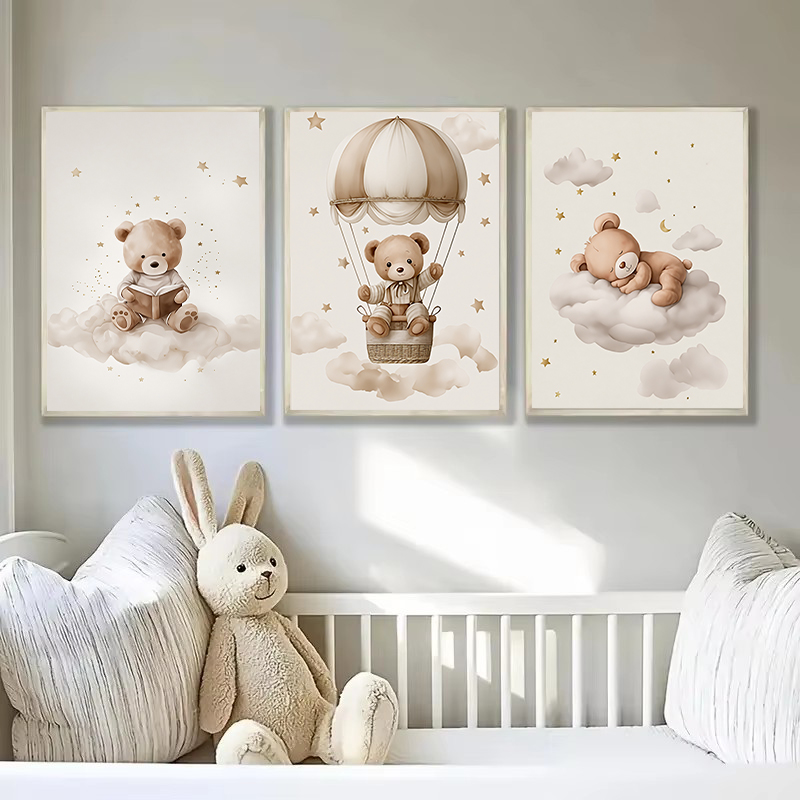 3 teile/satz Böhmischen Teddyb – Baby Nursery Kit Bewertung und Preis